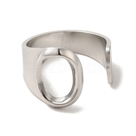 Non-Tarnish 201 Stainless Steel Finger Rings RJEW-H223-04P-O-1