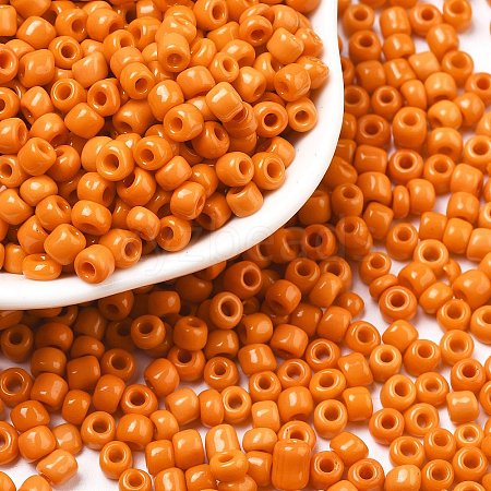 6/0 Glass Seed Beads SEED-US0003-4mm-50-1