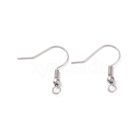 Tarnish Resistant 316 Surgical Stainless Steel Earring Hooks X-STAS-M288-06P-B-1