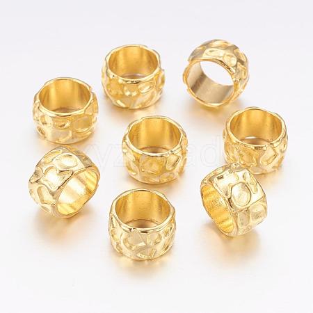 Rondelle Tibetan Style Alloy Beads X-K0NHD011-1