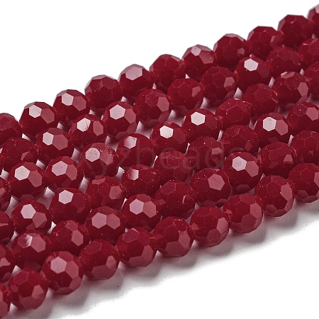 Opaque Glass Beads Stands EGLA-A035-P6mm-D16-1