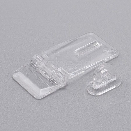 Transparent Acrylic Buckles DIY-WH0304-289B-1