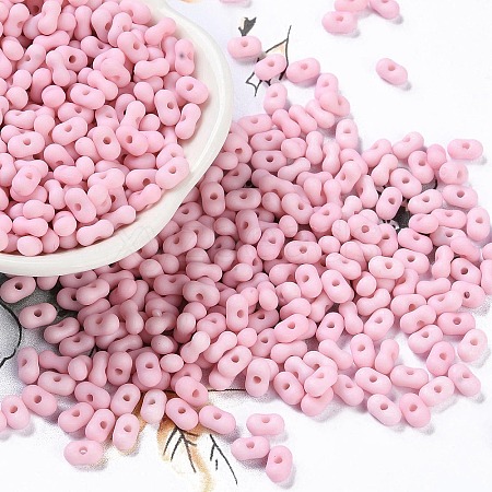 Opaque Acrylic Beads LS-MACR-L005-06G-1