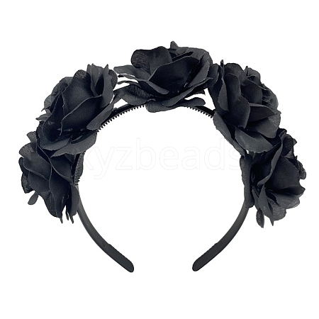 Halloween Theme Cloth Hair Bands PW-WG620CC-03-1