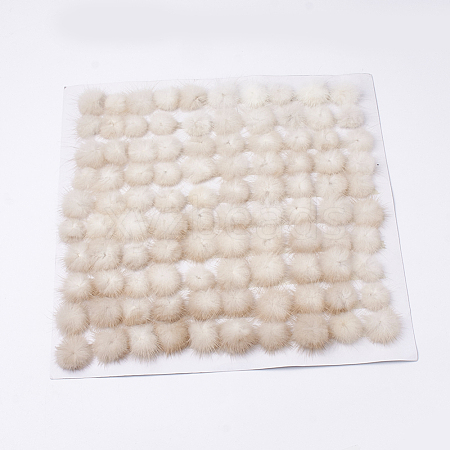 Mink Fur Ball Decoration FIND-S267-3cm-14-1