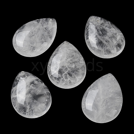 Natural Quartz Crystal Pendants G-M416-08B-04-1