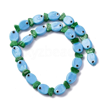 Handmade Lampwork Beads LAMP-R003-01A-1