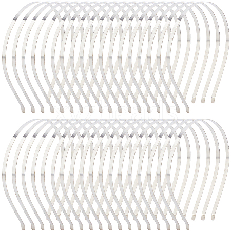 Iron Hair Band Findings OHAR-WH0011-78B-1