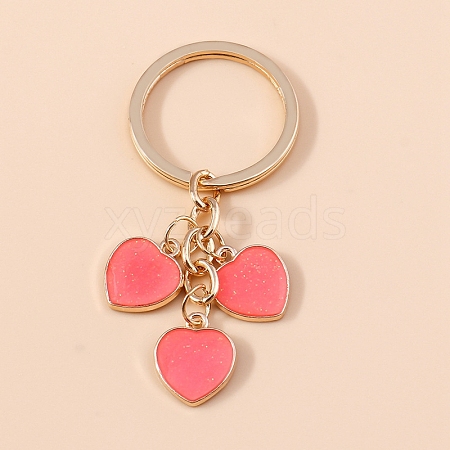 Alloy Enamel Keychain PW-WG763C8-05-1