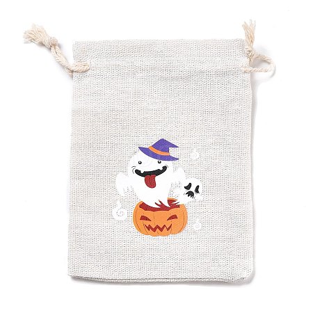 Halloween Cotton Cloth Storage Pouches LS-ABAG-M004-01Q-1