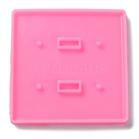 Rectangle Socket Panel Silicone Mould DIY-O015-02-1