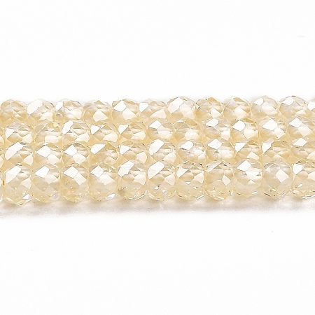 Cubic Zirconia Bead Strands ZIRC-G001-01I-1