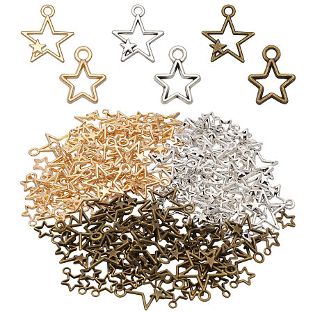 180Pcs Tibetan Style Alloy Pendants FIND-CA0010-89-1