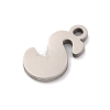 Non-Tarnish 201 Stainless Steel Charms STAS-U016-01P-S-2