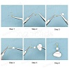 SUNNYCLUE DIY Dangle Earring Making Kits DIY-SC0016-65-4