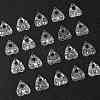 20Pcs 4 Styles Tibetan Style Alloy Pendants TIBEP-CJ0003-36-9