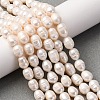 Natural Cultured Freshwater Pearl Beads Strands PEAR-L001-A-20-2