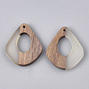 Resin & Walnut Wood Pendants RESI-S358-06A-2