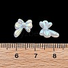 Bowknot Rainbow Iridescent Plating Acrylic Cabochons PACR-B003-03-3