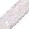 Natural Cultured Freshwater Pearl Beads Strands PEAR-N014-03F-01-1