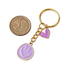 Alloy Enamel Charms Keychain KEYC-JKC00890-3