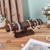 T Bar Wooden Watch Organizer Display Stands ODIS-WH0099-209B-4