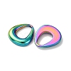 304 Stainless Steel Pendants STAS-Q362-02B-M-3