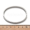 304 Stainless Steel Watch Band Bangles for Women BJEW-Z092-03P-6