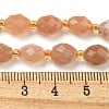 Natural Sunstone Beads Strands G-N342-59-5