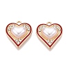 Rack Plating Alloy Rhinestone Pendants FIND-N005-19B-1