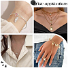 160Pcs 2 Colors Brass Split Rings KK-BBC0023-08B-6