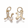 Brass Charms KK-L179-08N-G-2