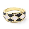 Alloy Enamel Finger Rings RJEW-Z008-20LG-B-2