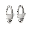 304 Stainless Steel Lobster Claw Clasps STAS-B089-01F-P-1