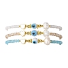 Glass Beaded Bracelets BJEW-JB10218-02-1