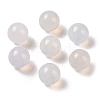 Natural White Agate No Hole Sphere Beads G-K353-04A-18-1