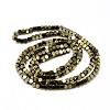 Electroplate Non-magnetic Synthetic Hematite Beads Strands G-Q486-61A-2