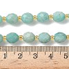 Natural Amazonite Beads Strands G-F809-A33-01-5