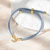 Adjustable Nylon Cord Bracelets BJEW-C096-01G-10-1