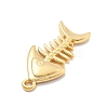 304 Stainless Steel Pendants STAS-R155-001G-2