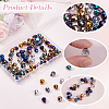 120Pcs 12 Colors Electroplate Glass Beads EGLA-SC0001-62-6