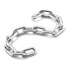 Handmade Spray Painted CCB Plastic Cable Chains AJEW-JB00729-03-1