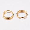 Brass Split Rings JRDC7MM-G-2