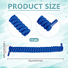 Polyester with Latex Silk Replacement Visor Curl  Cord DIY-WH0888-579I-2