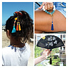  28Pcs 14 Colors Polyester Tassel Big Pendants Decorations HJEW-TA0001-07-8