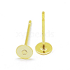 304 Stainless Steel Stud Earring Findings STAS-E025-6G-2