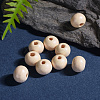 Natural Wood Beads WOOD-Q017-8mm-06-LF-5