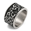 304 Stainless Steel Ring RJEW-B055-03AS-03-1