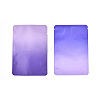 Two Tone Rectangle Plastic Zip Top Gift Bags OPP-C003-01A-04-1