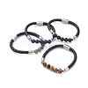 Unisex Leather Cord Bracelets BJEW-JB04852-1